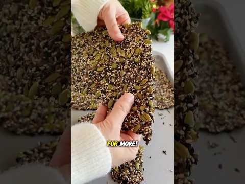 High-Protein Seed Crackers (Flourless)