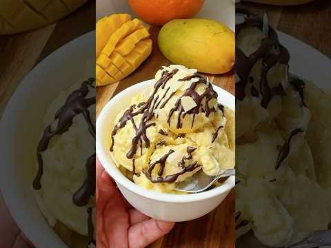 Mango Orange Banana Protein Ice Cream