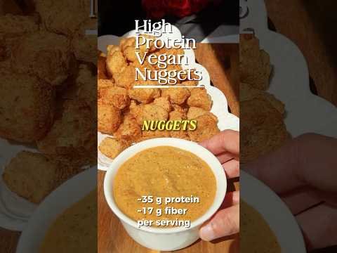 Crispy Red Lentil Soy Chunk Vegan Nuggets