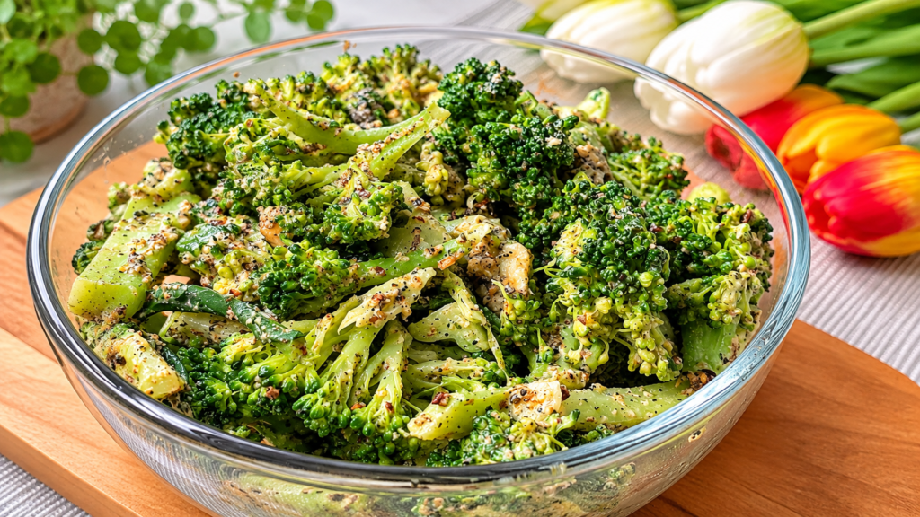High-Protein Broccoli Salad with Five Seeds