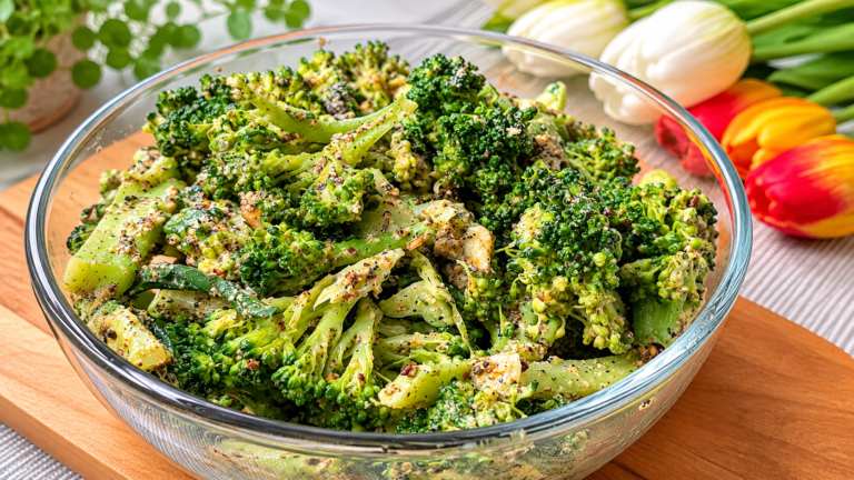 High-Protein Broccoli Salad with Five Seeds